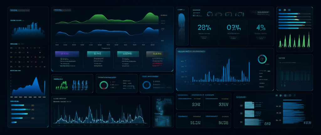 Financial services AI dashboard